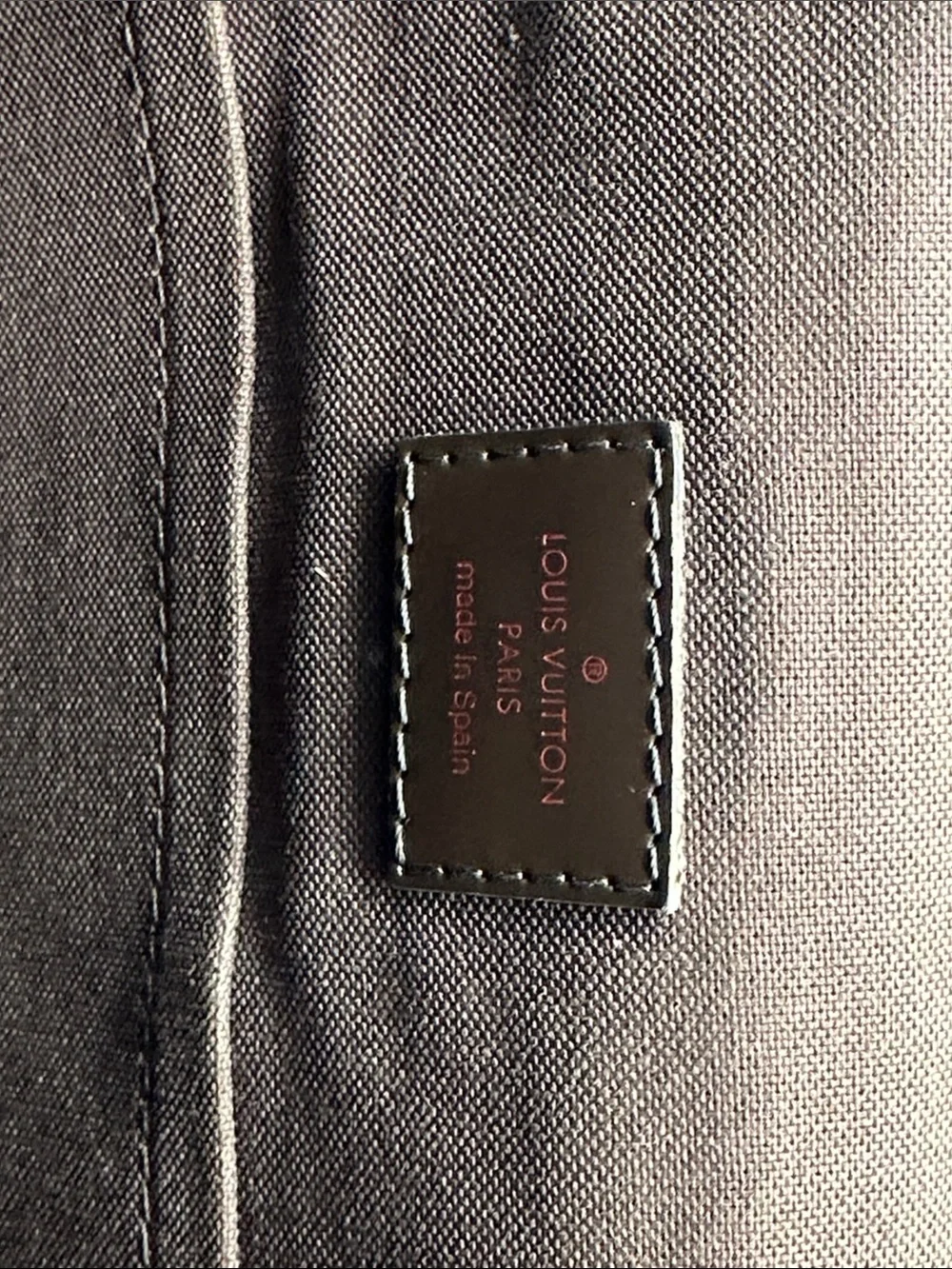 Preowned Louis Vuitton Brown Damier Ebene Canvas Messenger Bag